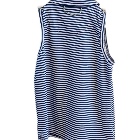 Prodoh sleeveless blue and striped shirt - Picture 2 of 4